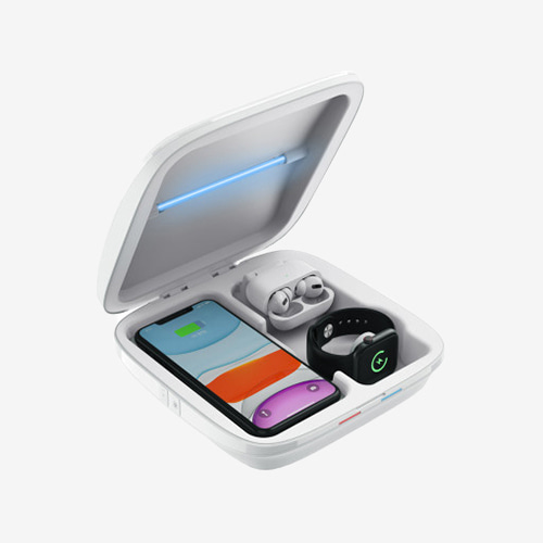 [크레앙] UV 무선 충전 살균기 for 애플