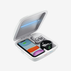 [크레앙] UV 무선 충전 살균기 for 애플