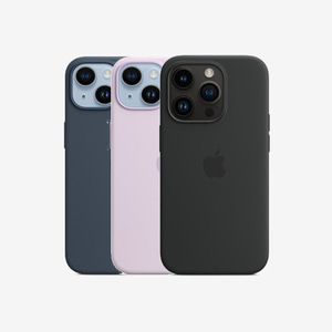 [Apple] 애플 정품 아이폰 14 Plus 실리콘 맥세이프 케이스