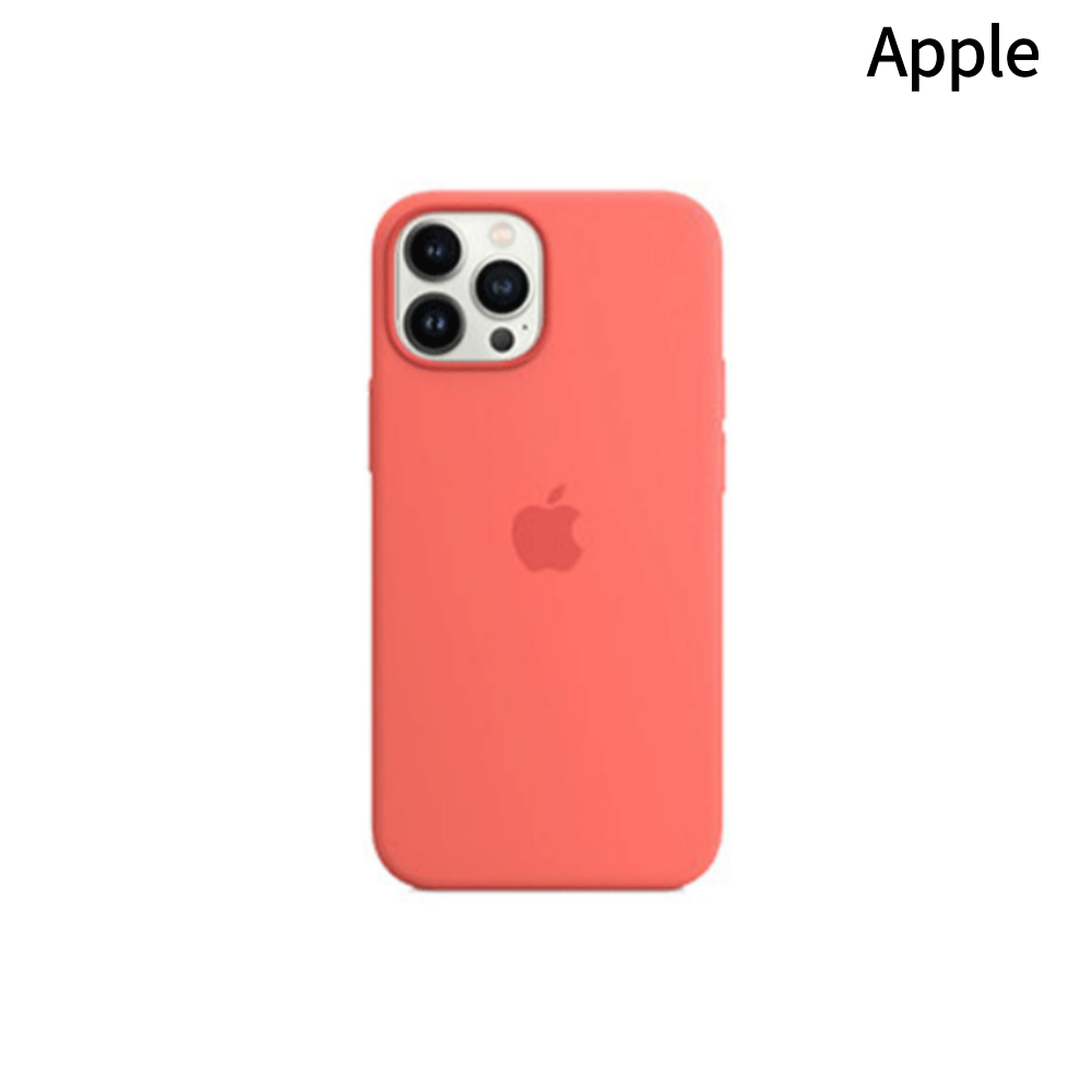 [Apple] 애플 정품 아이폰 13 / 아이폰 13 미니 실리콘 케이스 핑크포멜로